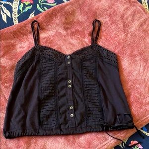 Anthropologie black top women’s xs
